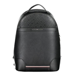 Mochila negra de polietileno Tommy Hilfiger