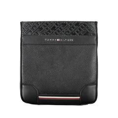 Bolso de hombro de polietileno negro de Tommy Hilfiger
