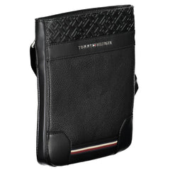 Bolso de hombro de polietileno negro de Tommy Hilfiger