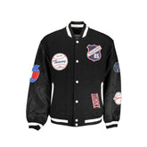 Chaqueta de poliéster negra Tommy Hilfiger
