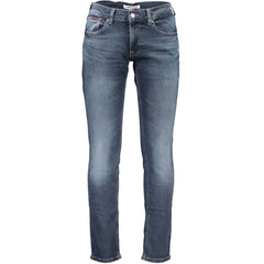 Vaqueros y pantalón de algodón negro Tommy Hilfiger