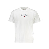 Camiseta blanca de algodón Tommy Hilfiger