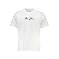 Camiseta blanca de algodón Tommy Hilfiger