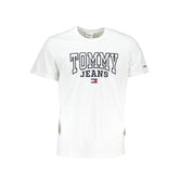 Camiseta blanca de algodón Tommy Hilfiger