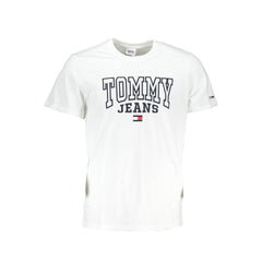 Camiseta blanca de algodón Tommy Hilfiger