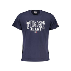 Camiseta de algodón azul de Tommy Hilfiger