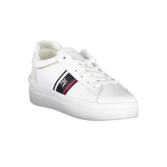Zapatillas blancas de poliéster de Tommy Hilfiger