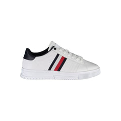 Zapatillas blancas de poliéster de Tommy Hilfiger
