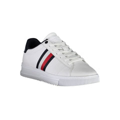 Zapatillas blancas de poliéster de Tommy Hilfiger