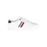 Zapatillas blancas de poliéster de Tommy Hilfiger