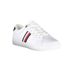 Zapatillas blancas de poliéster de Tommy Hilfiger
