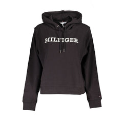 Suéter de algodón negro de Tommy Hilfiger