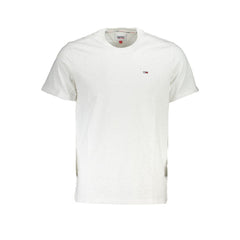 Camiseta blanca de algodón Tommy Hilfiger