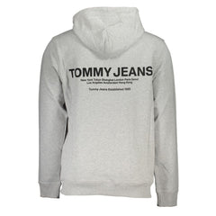Suéter de algodón gris de Tommy Hilfiger