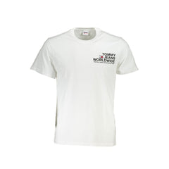 Camiseta blanca de algodón Tommy Hilfiger