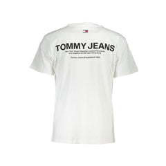 Camiseta blanca de algodón Tommy Hilfiger