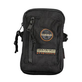 Bolso de hombro de poliéster negro Napapijri