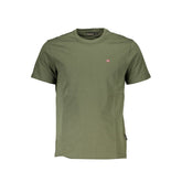 Camiseta de algodón verde Napapijri