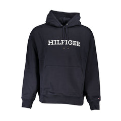 Suéter de algodón azul Tommy Hilfiger