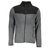 Suéter de poliéster gris de Noruega 1963