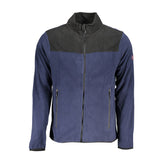 Suéter de poliéster azul de Noruega 1963