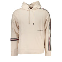 Suéter de algodón beige de Tommy Hilfiger