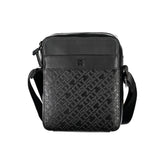 Bolso de hombro de polietileno negro de Tommy Hilfiger