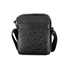 Bolso de hombro de polietileno negro de Tommy Hilfiger