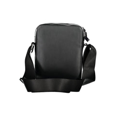 Bolso de hombro de polietileno negro de Tommy Hilfiger