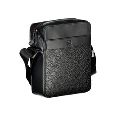 Bolso de hombro de polietileno negro de Tommy Hilfiger
