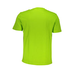 Camiseta de algodón verde de Hugo Boss