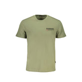 Camiseta de algodón verde Napapijri