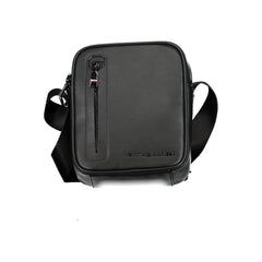 Bolso de hombro de polietileno negro de Tommy Hilfiger