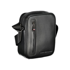Bolso de hombro de polietileno negro de Tommy Hilfiger