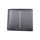Cartera de cuero azul Tommy Hilfiger