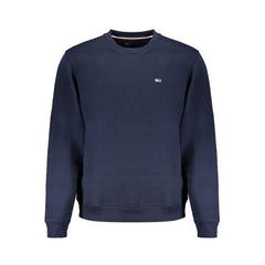 Suéter de algodón azul Tommy Hilfiger