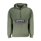 Suéter de algodón verde de Noruega 1963