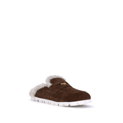 Mules de piel de oveja Miu Miu