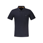 Polo de algodón azul de Hugo Boss