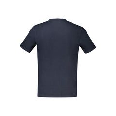 Camiseta azul de algodón Hugo Boss para hombre