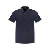 Polo de algodón azul de Hugo Boss