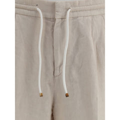 Brunello Cucinelli Pantalones De Lino