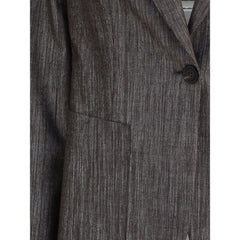 Blazer de tejido Lurex de Brunello Cucinelli