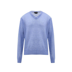 Suéter de seda morado de Tom Ford