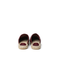 Alpargata Bottega Veneta De Piel Burdeos
