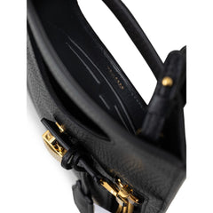 Bolso de hombro de cuero negro de Tom Ford