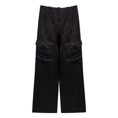 Pantalón cargo de viscosa negro de Tom Ford