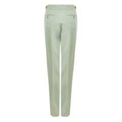 Pantalón chino de viscosa verde de Tom Ford