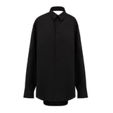 Balenciaga Black Cotton Long