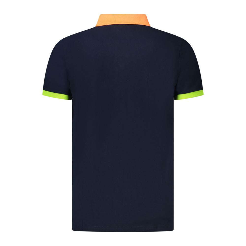 Norway 1963 Blue Cotton Polo Shirt